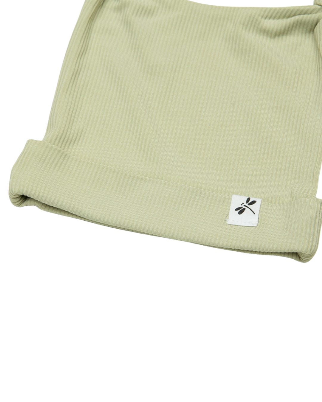 Gorrito de bambú verde