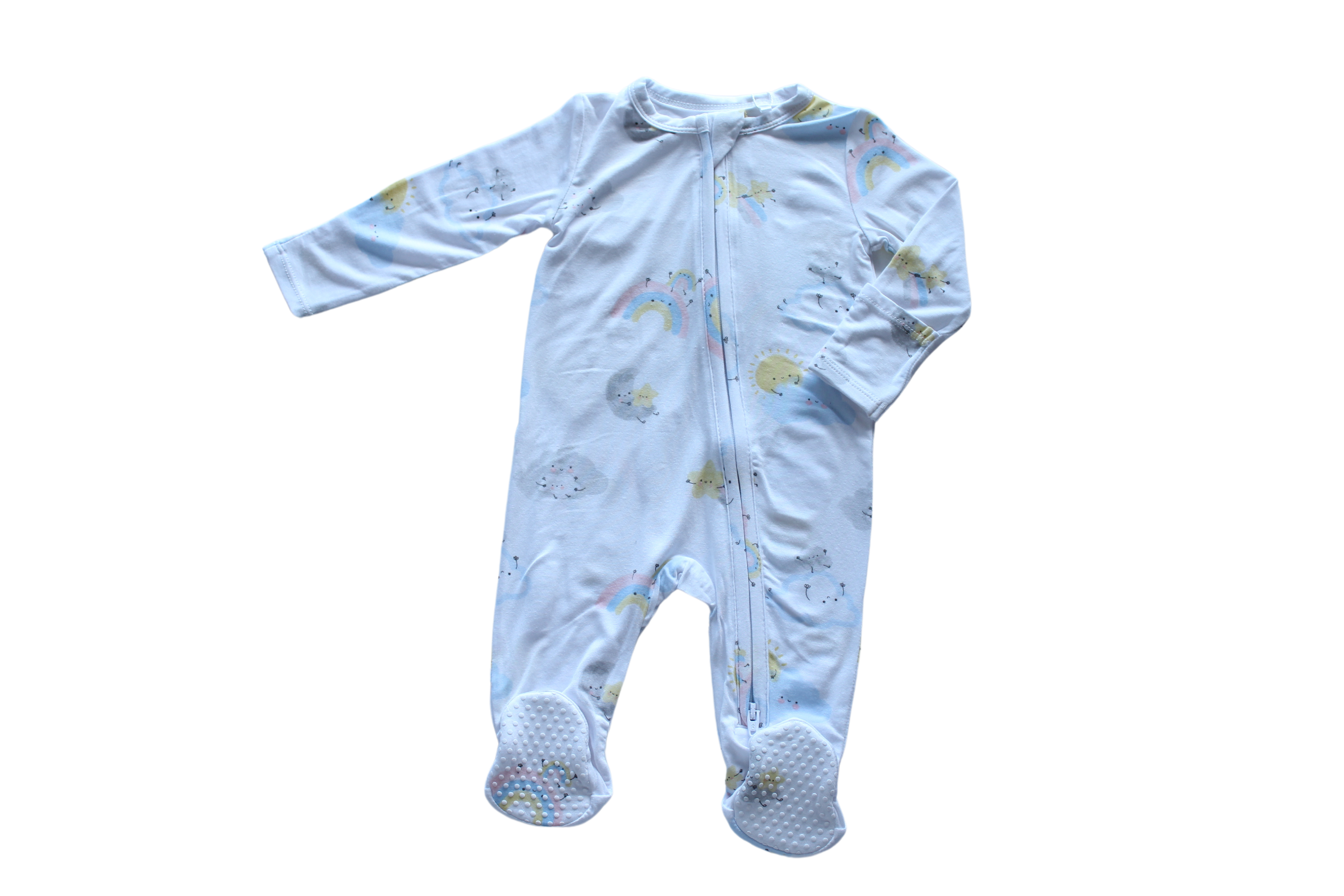 Happy Weather 2 Way Zipper Footie